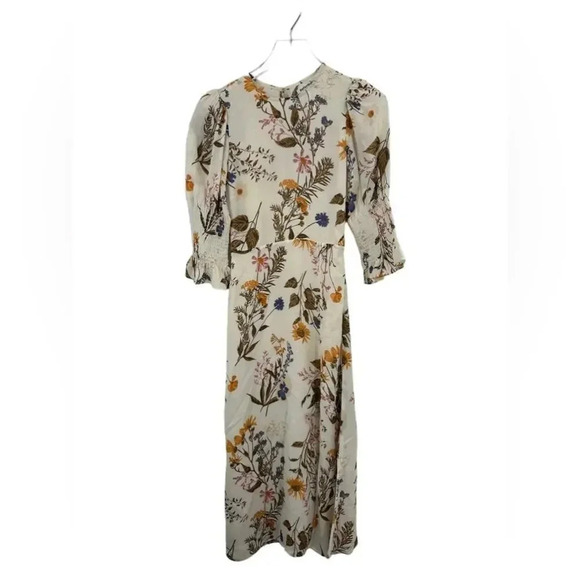 Reformation Carolena Midi Dress Size 2 B1178 - Picture 3 of 5